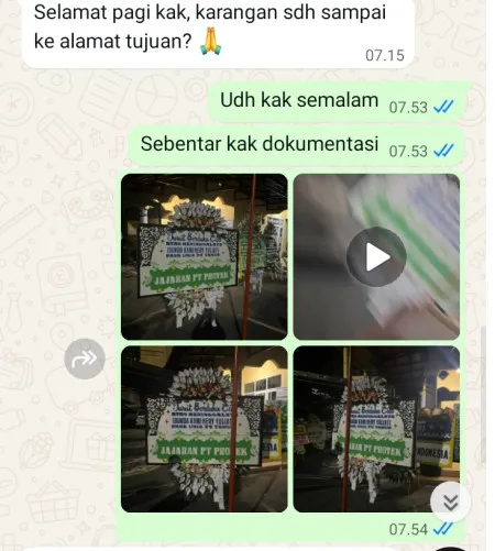 Pengiriman Papan Bunga Selamat Universitas Gunadarma