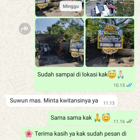 Pengiriman Papan Bunga Duka Universitas Gunadarma