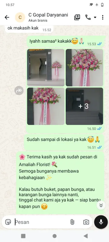 Pengiriman Karangan Bunga Universitas Gunadarma