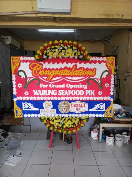 Papan Bunga Ucapan Selamat Universitas Gunadarma